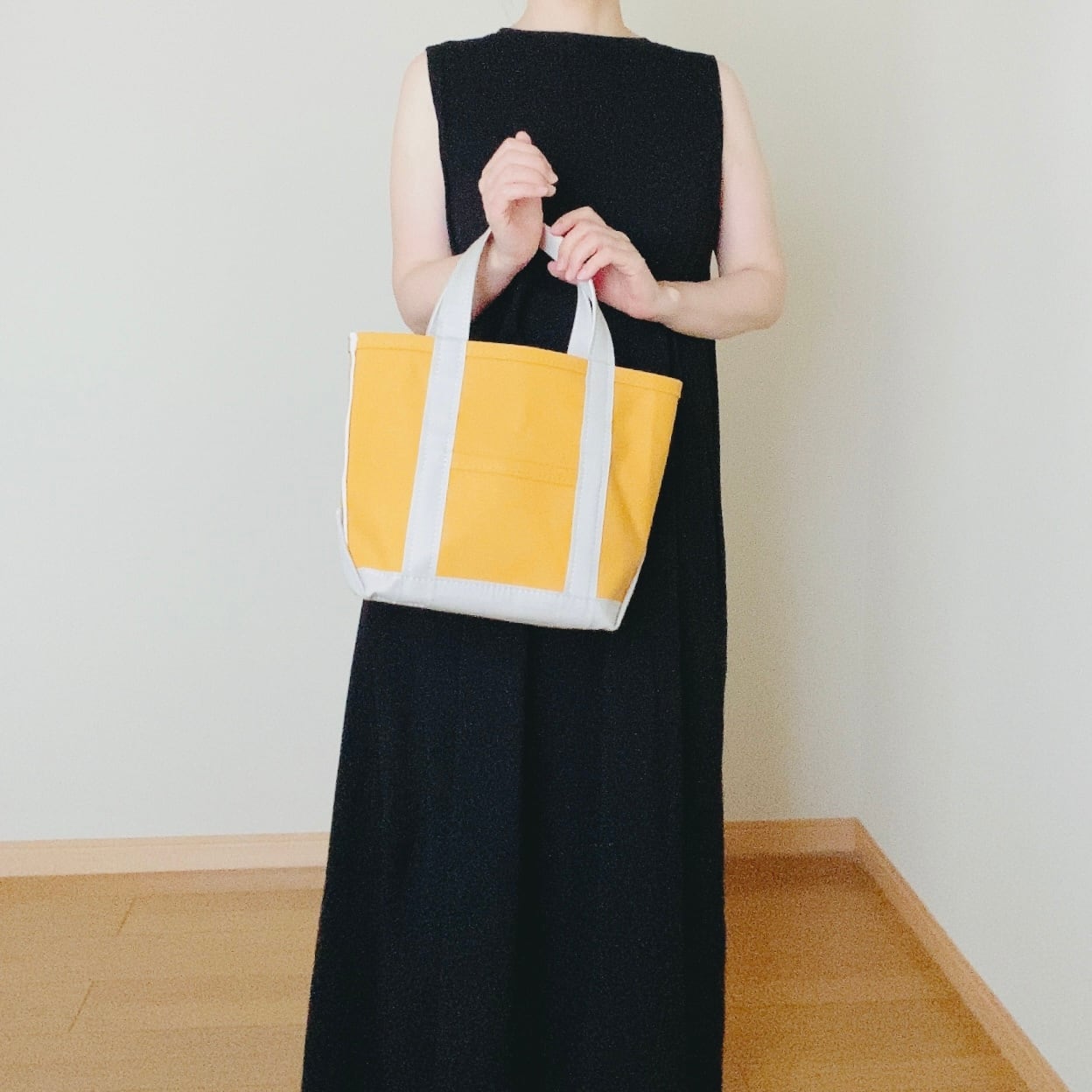 日本製】自立カラートートバッグ ホワイト | Mars-N-Sophia マーゼン