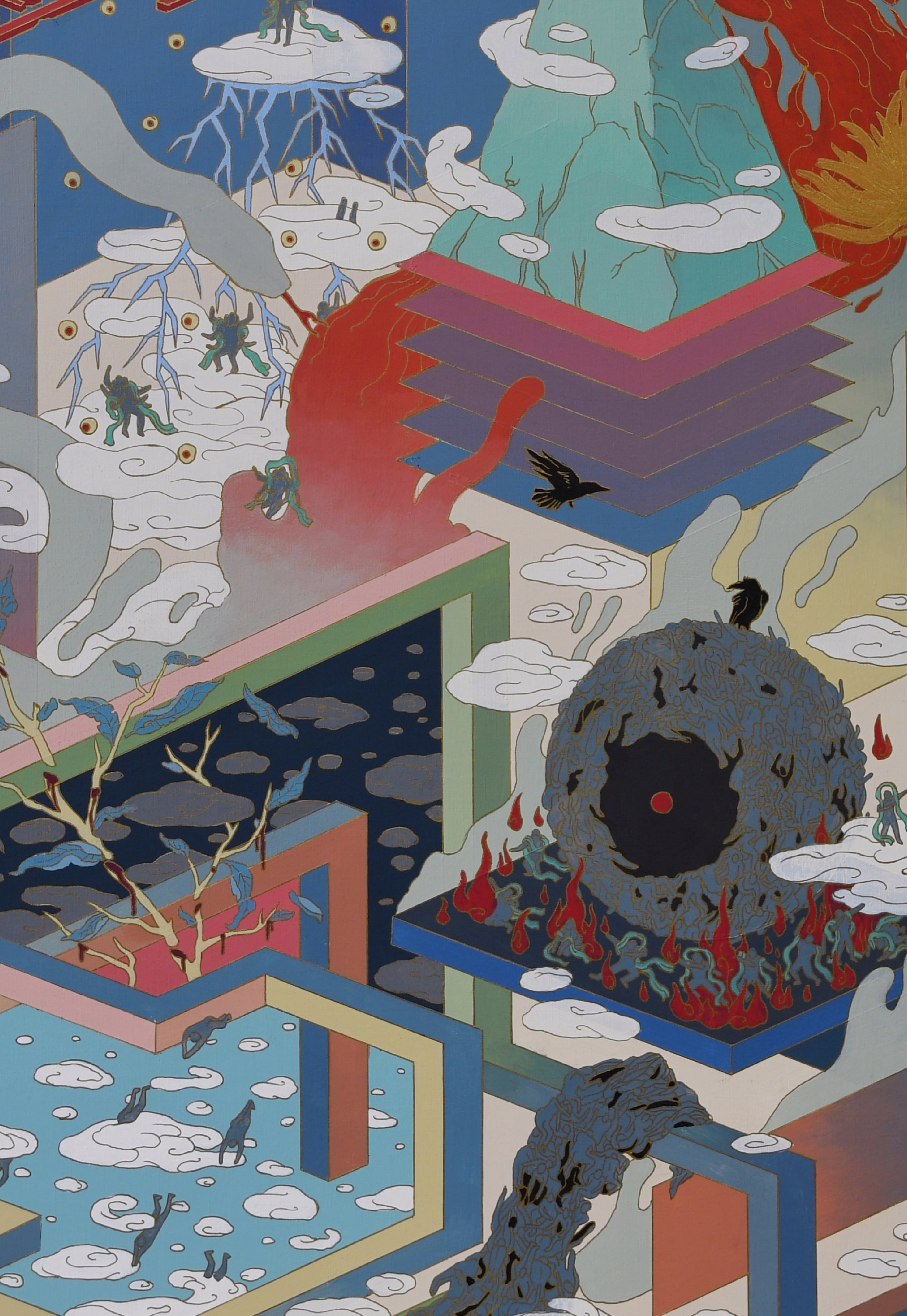 EN 「新六道絵」ー 修羅道 | 715Design Labo