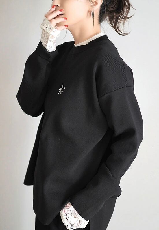 【未使用】ANIECAクルー ネック シアー トップス ANIECA 】Crew Neck Sheer Tops | valance 福井｜レディース セレクト