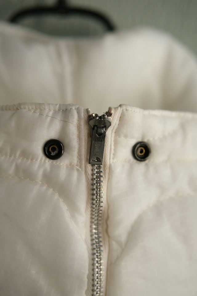 Utah/80's "US ARMY" food inspector's smock liner jacket/remake