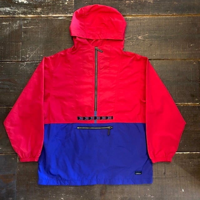 USED 90s KIDS L.L Bean ナイロンプルオーバーフーディージャケット KIDS L | Churchill kids wear  powered by BASE