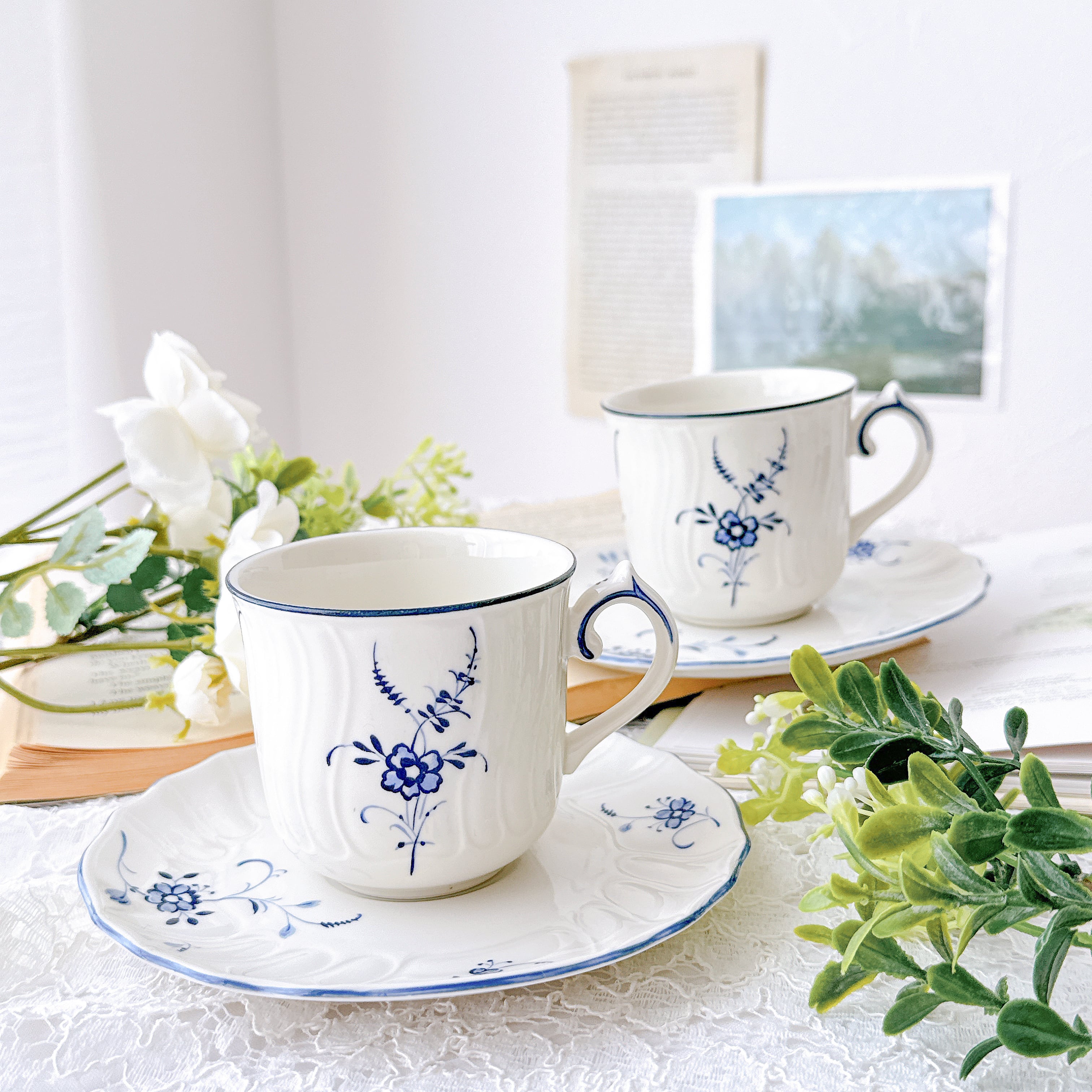 vintage】【Germany】VILLEROY&BOCH Old Luxembourg ビレロイボッホ