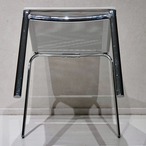 Bontempi Casa ボンテンピ カーサ Net Dining Chair ダイニングチェア アームレス チェア 椅子 メッシュ座面 スチール脚 モダン ミニマル スタイリッシュ