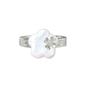 Blossom pearl ring【R002】