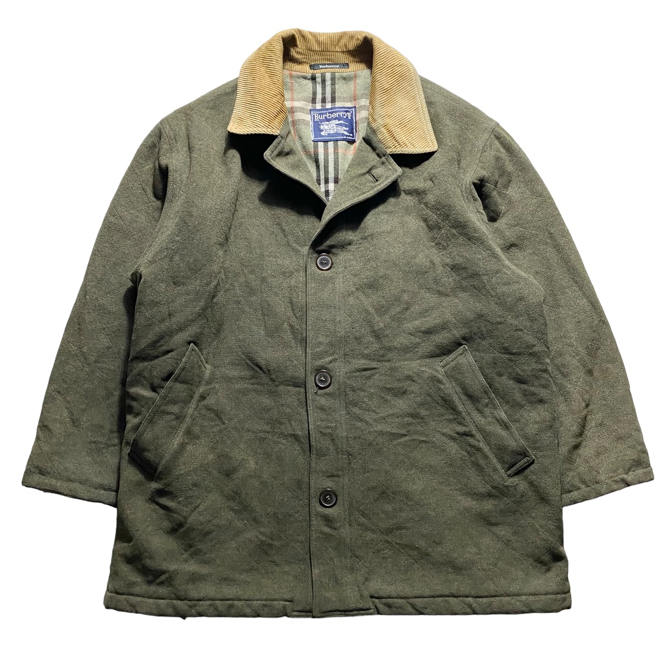 vintage BURBERRYS “Spain” wool coverall coat