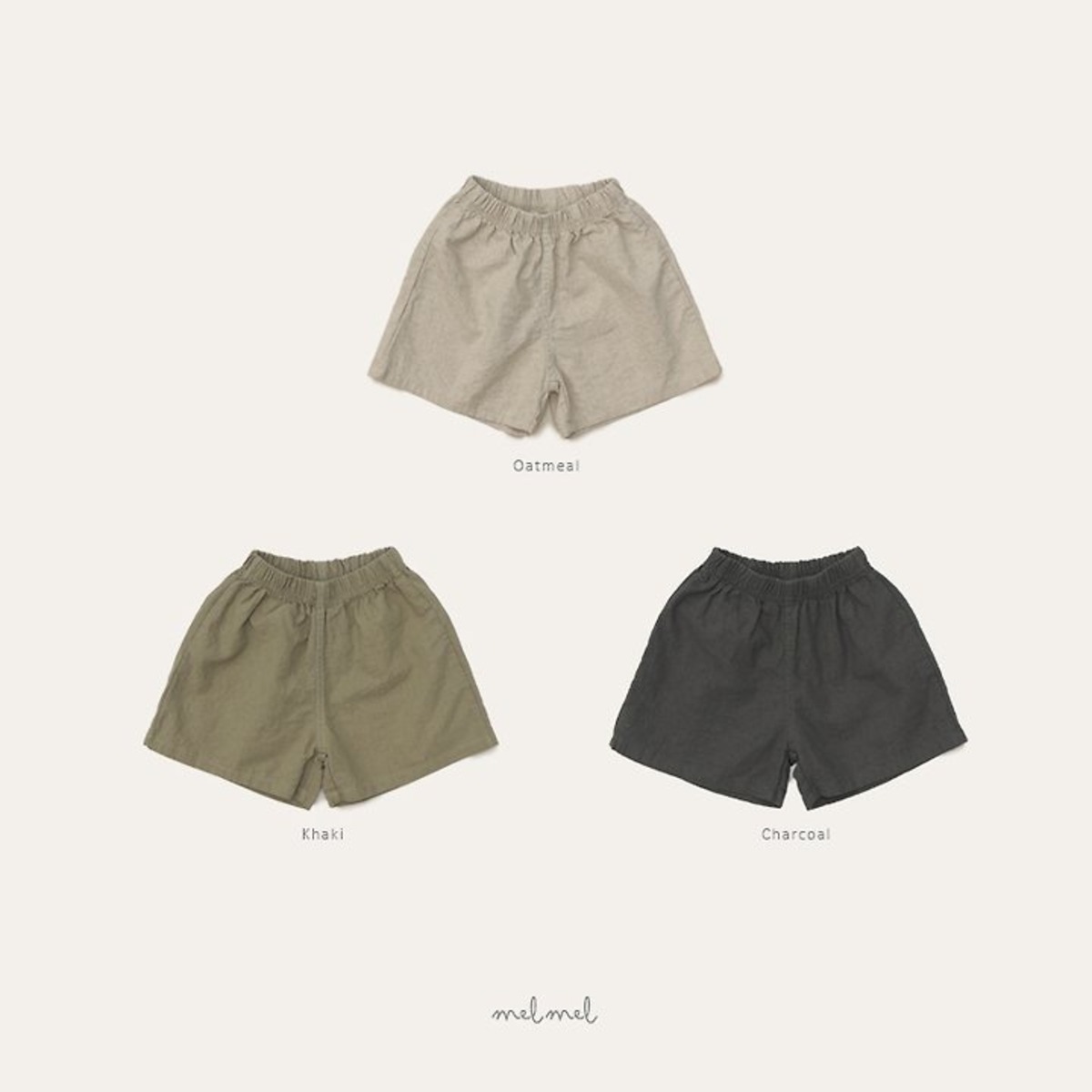 [送料無料]【MELMEL】linen shorts | Dear Daughter