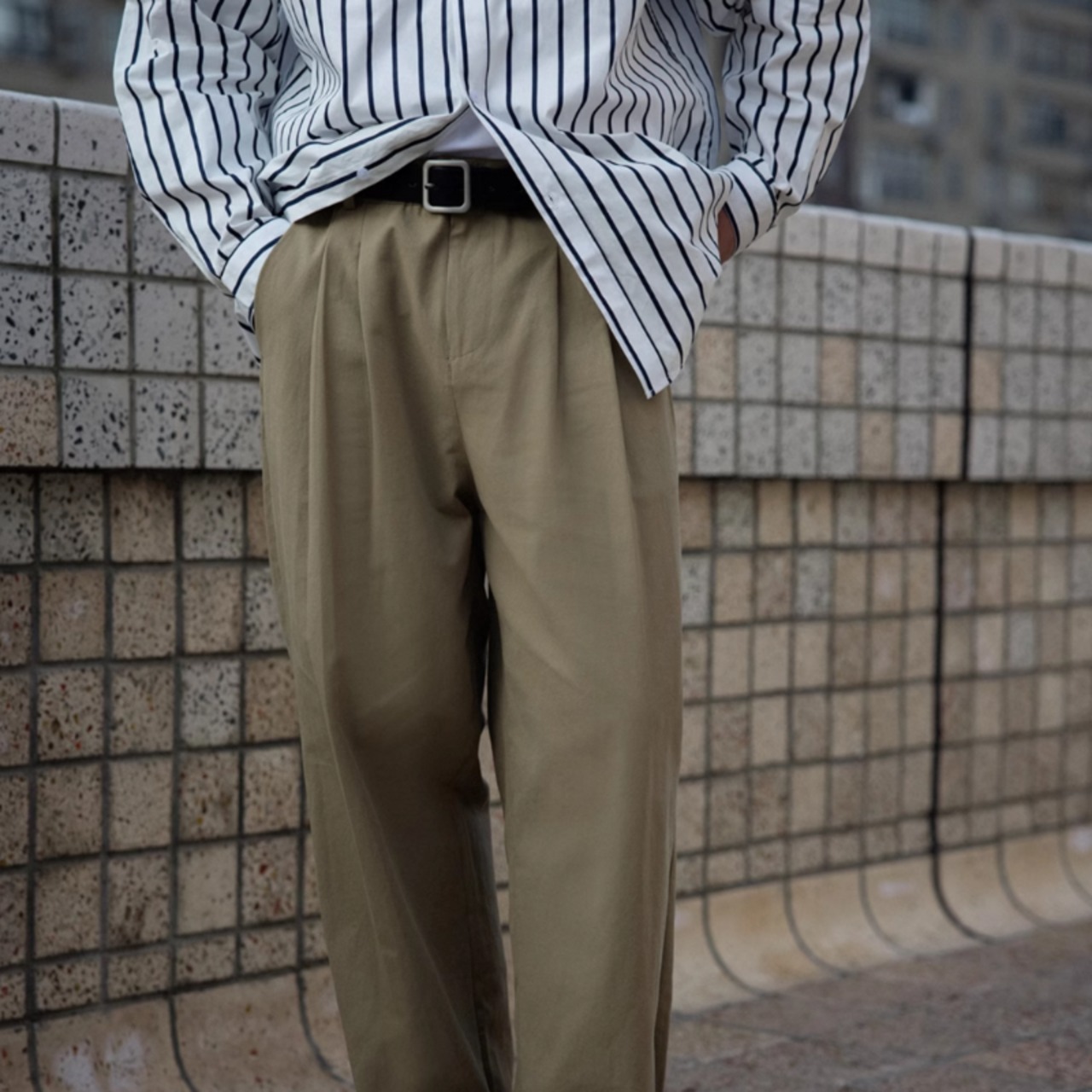 ベーシックボーイッシュカジュアルパンツ　0712