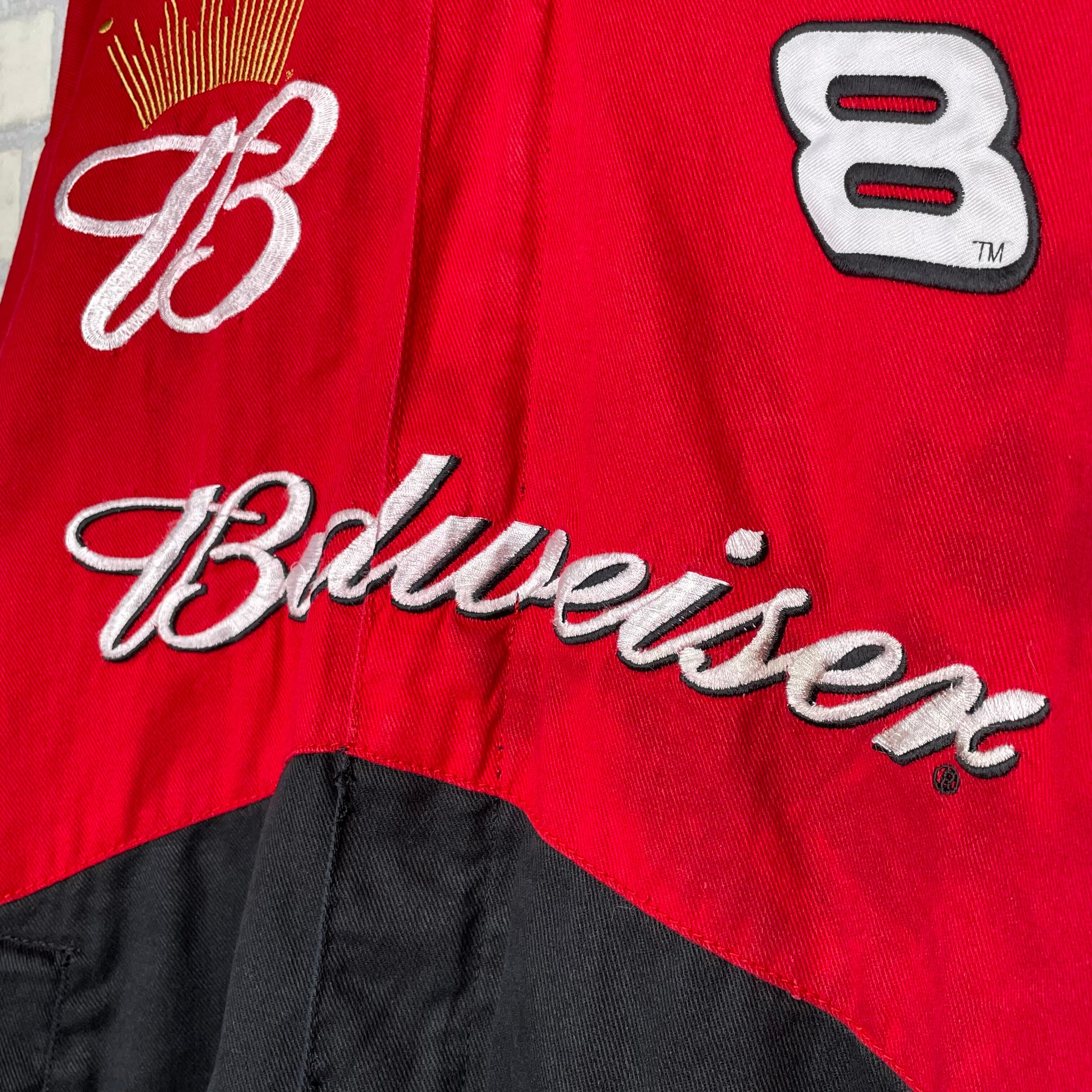 WINNERS CIRCLE レーシングジャケット L（XL相当） Budweiser 両面刺繍 