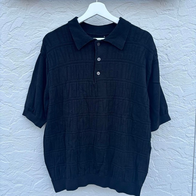 Thisisneverthat summer knit polo shirt S size | nawona