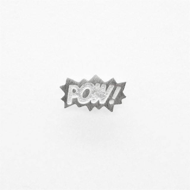 Pow! & Bam! Earring｜Silver