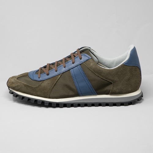 GERMAN TRAINER MARATHON ＜OLIVE／BLUE＞の商品画像2