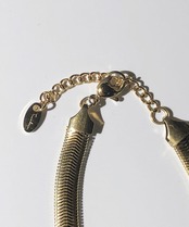 ワイドスネークチェーンネックレス/020171