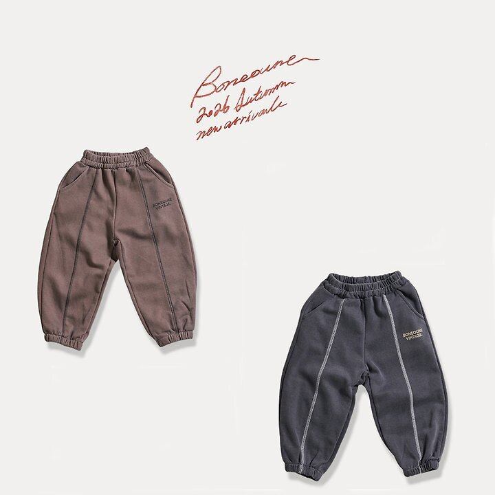 pig dyed pants【BONEOUNE】※10月上旬〜中旬発送予定