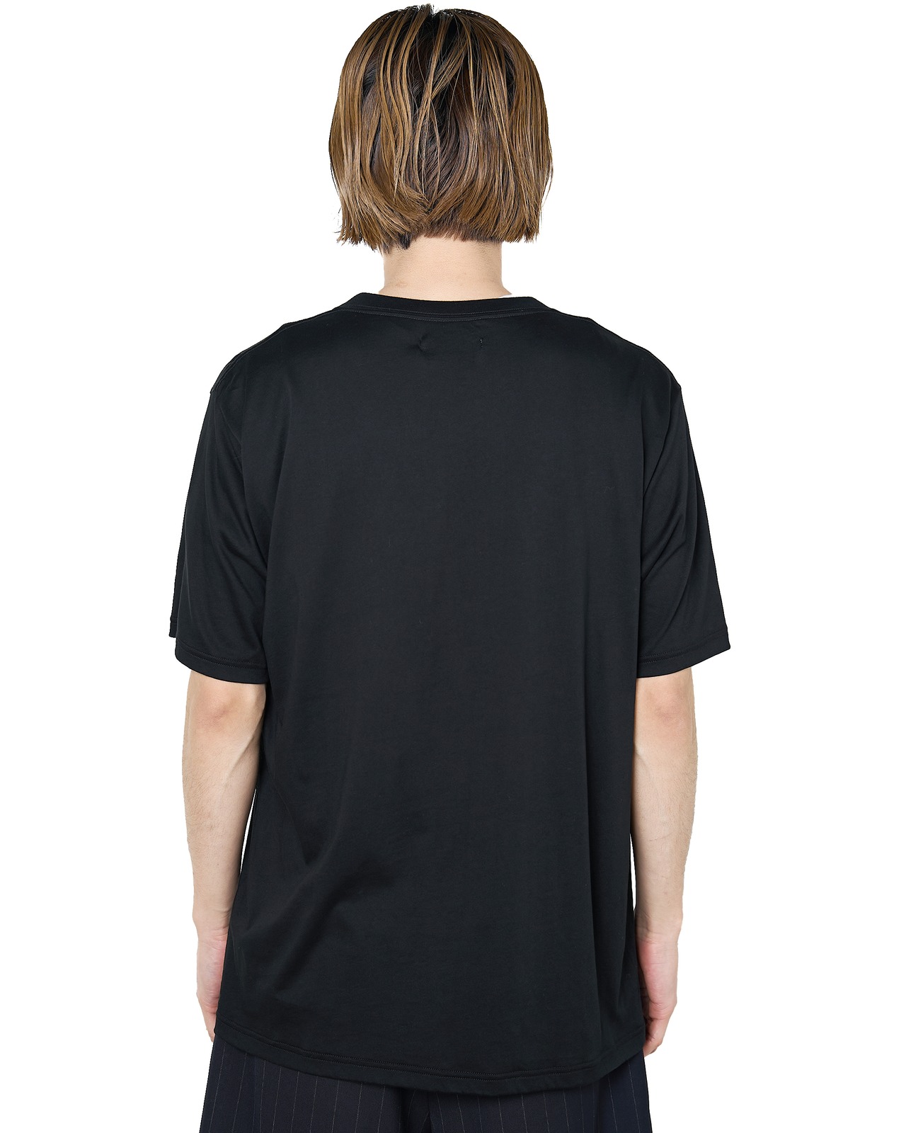 ssstein "SUVIN COTTON BASIC TEE〔BLACK〕"