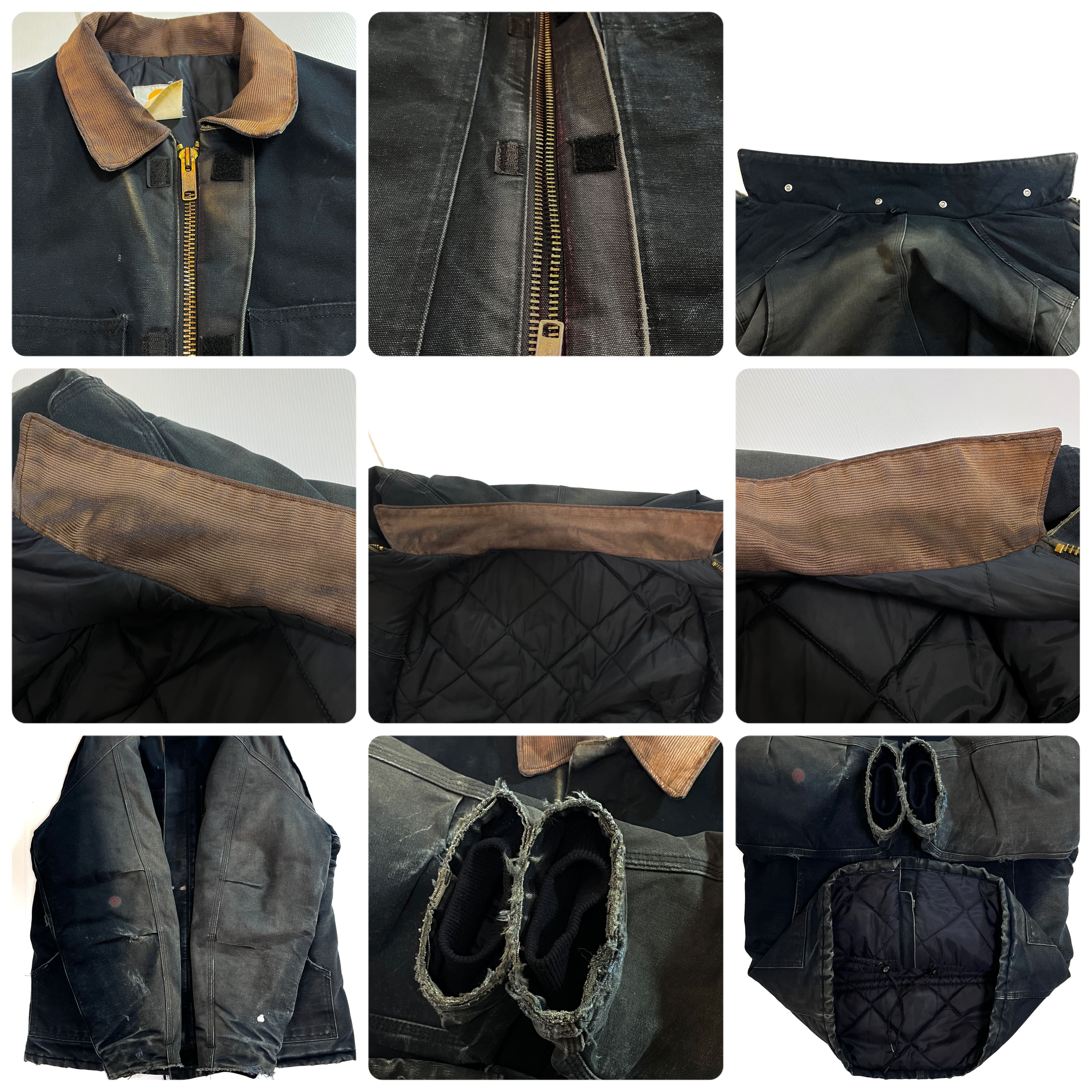 超希少極上フェード 90s 00s C003 BLK Carhartt カーハート