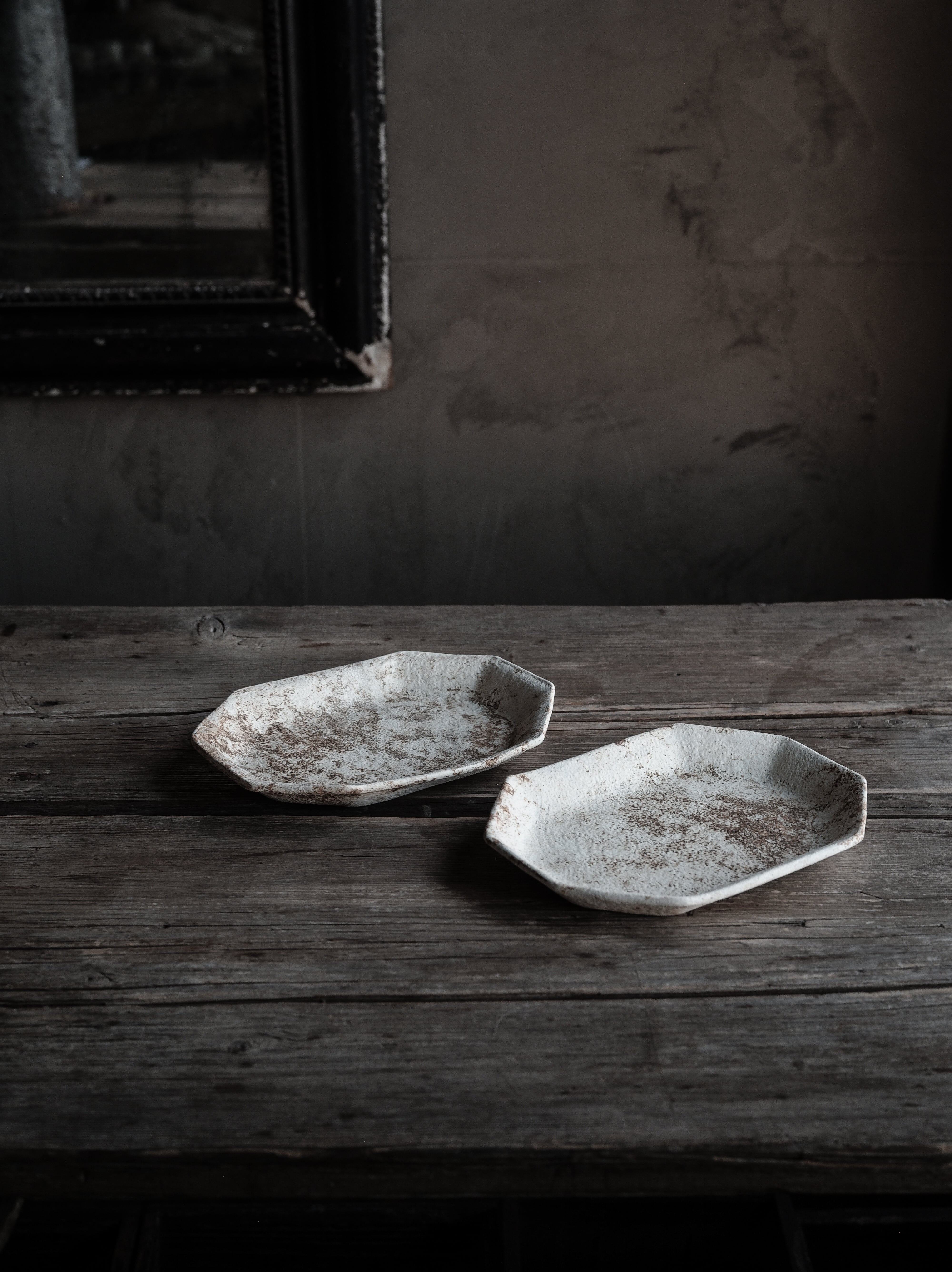 長方八角皿 hirasawa harumi35