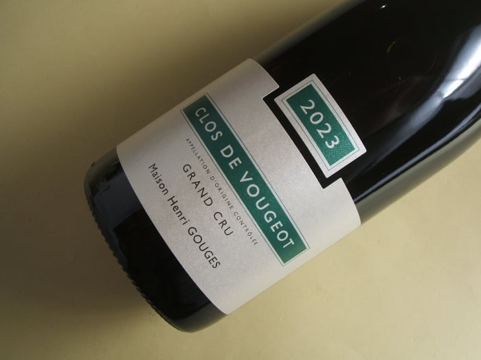 特級 クロ・ド・ヴージョ 2023年 メゾン・アンリ・グージュ