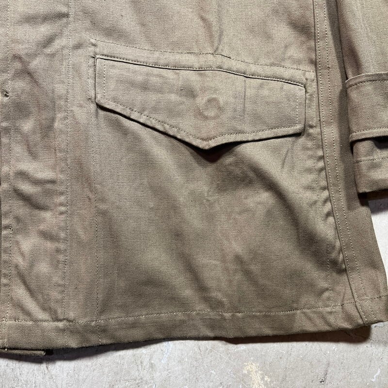 50's~ フランス軍 M-47 フィールドジャケット HBT ヘリンボーン