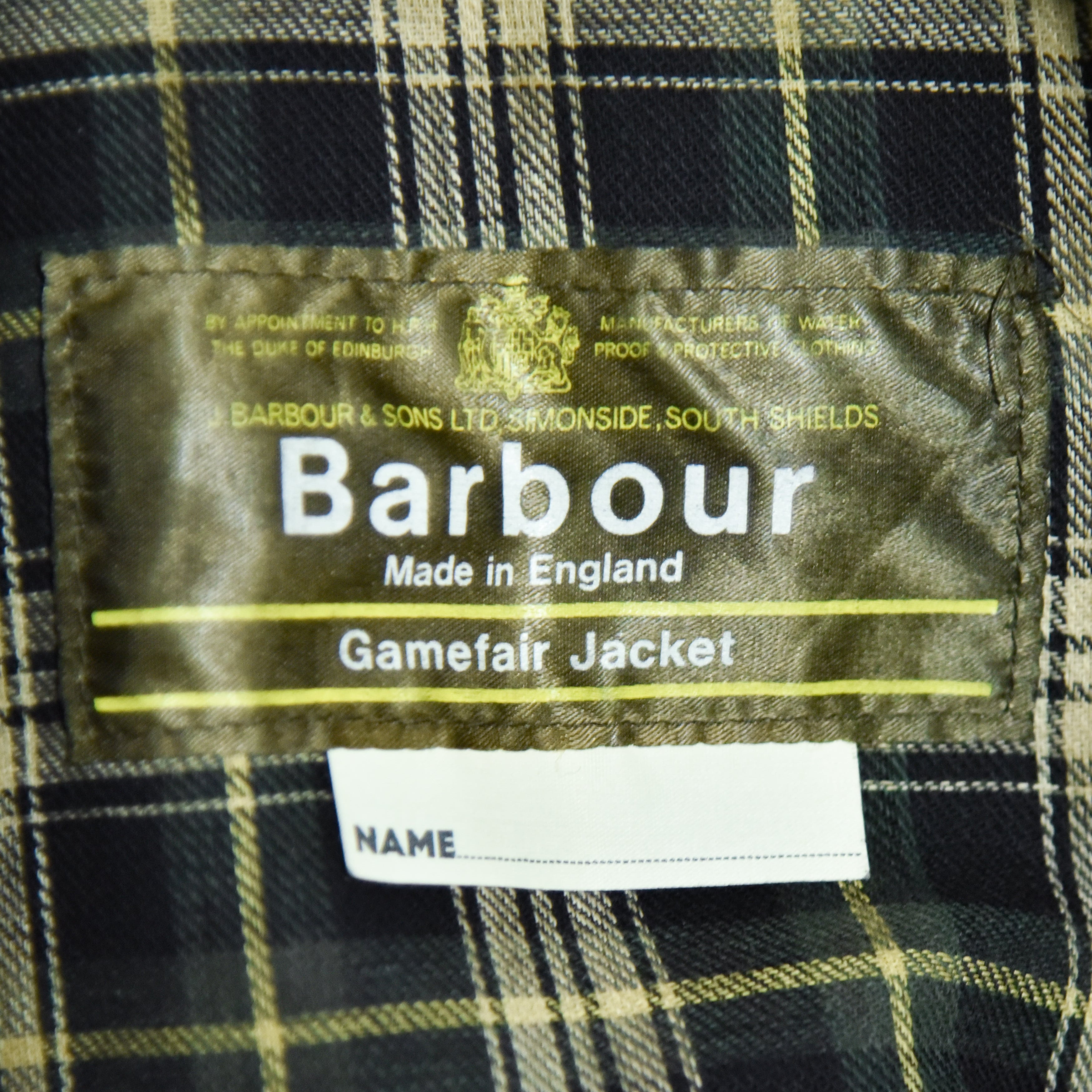 【希少】Barbour 1ワラント　Gamefair（ゲームフェア）