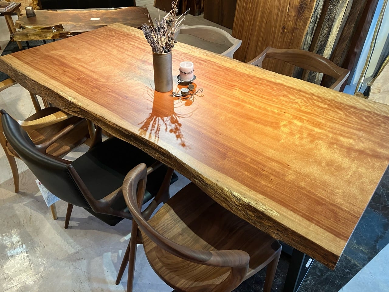 ボセ_2000×900-940×65_青山店_テーブル天板/一枚板 211259-1 | 千年