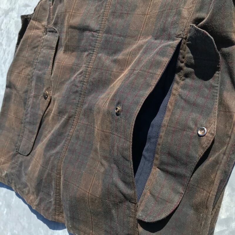 FILSON GARMENT フィルソン ガイドベスト WAXED TARTAN オイルドクロス