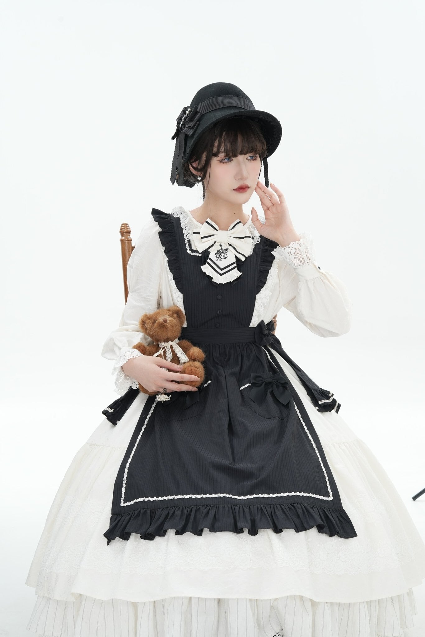 セル・グラサージュ リボンストライプタブリエ | HoshibakoWorks