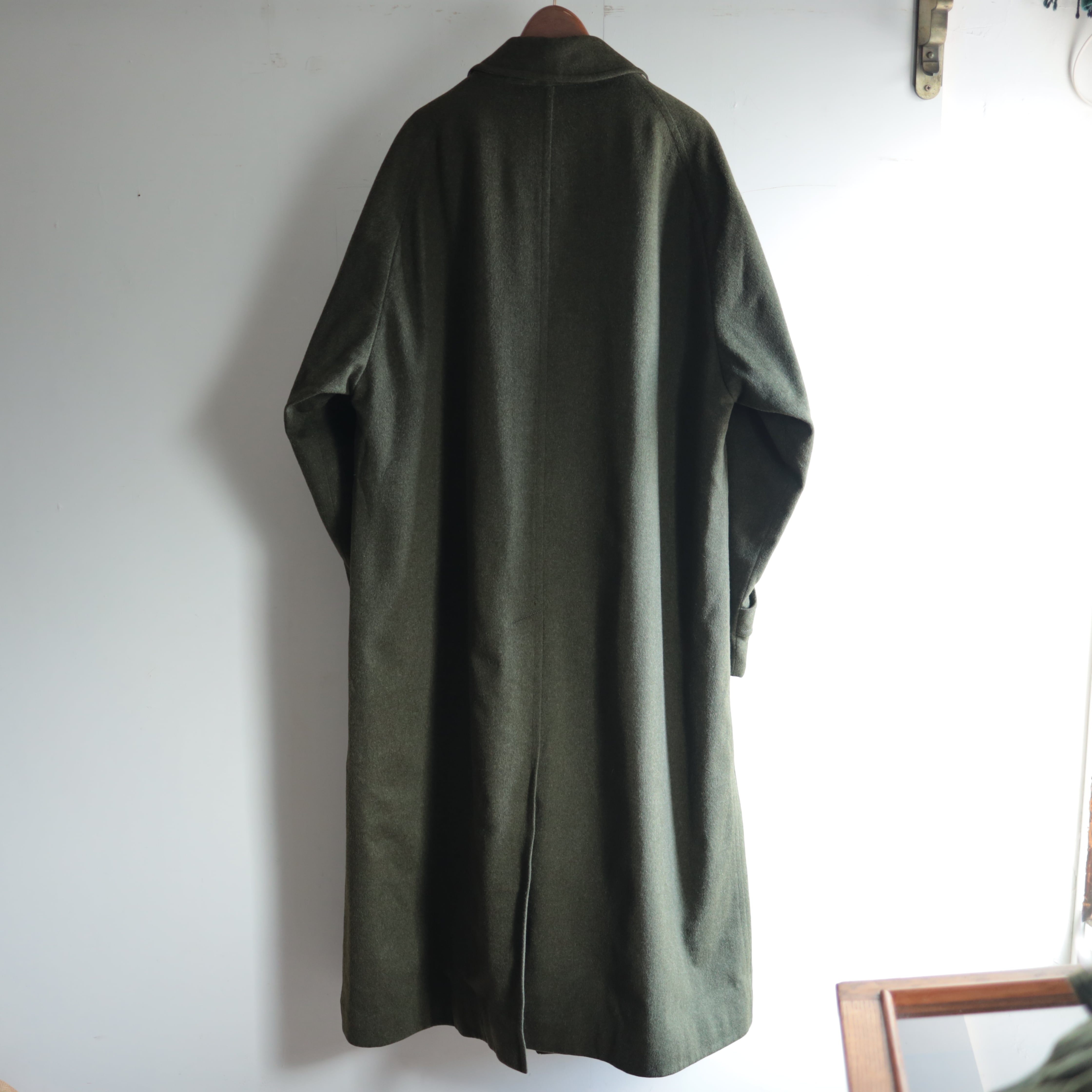 80s Loden Green Single Raglan Coat 【一枚袖】 | coussinet（クシネ）