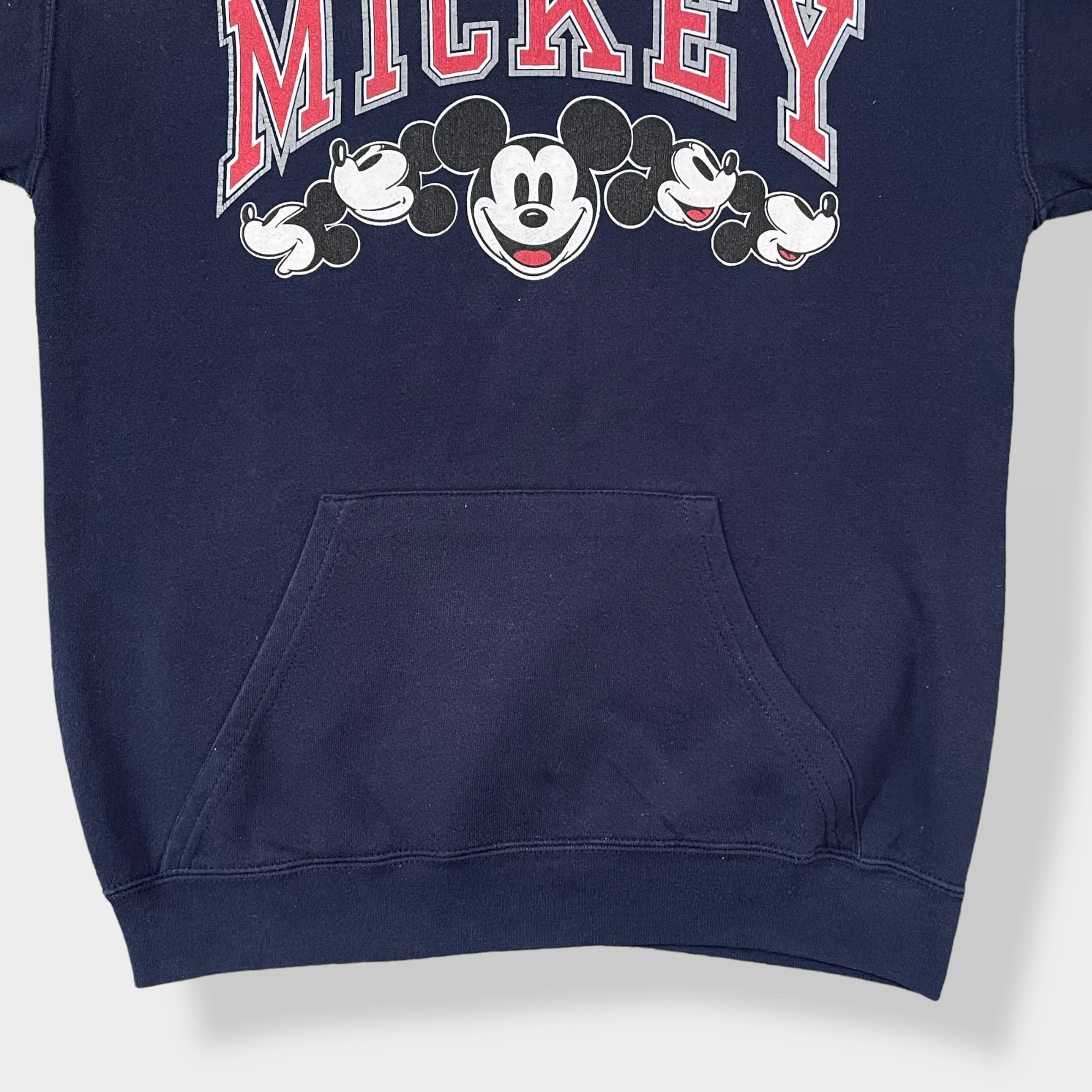 Disney】90s USA製 ミッキーマウス MICKEY アーチロゴ プリント