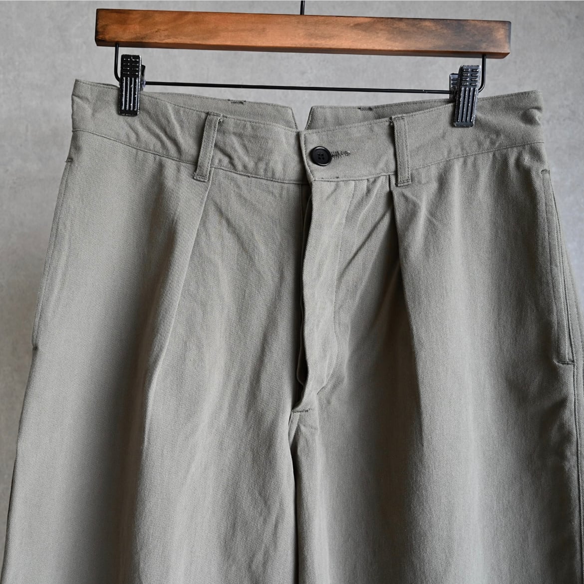 Ordinaryfits】WIDE TUCK CHINO PNTS オーディナリーフィッツ ワイド