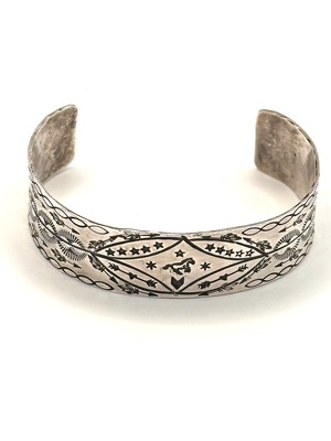 Ericka  Nicolas  Begay Stamp Bangle