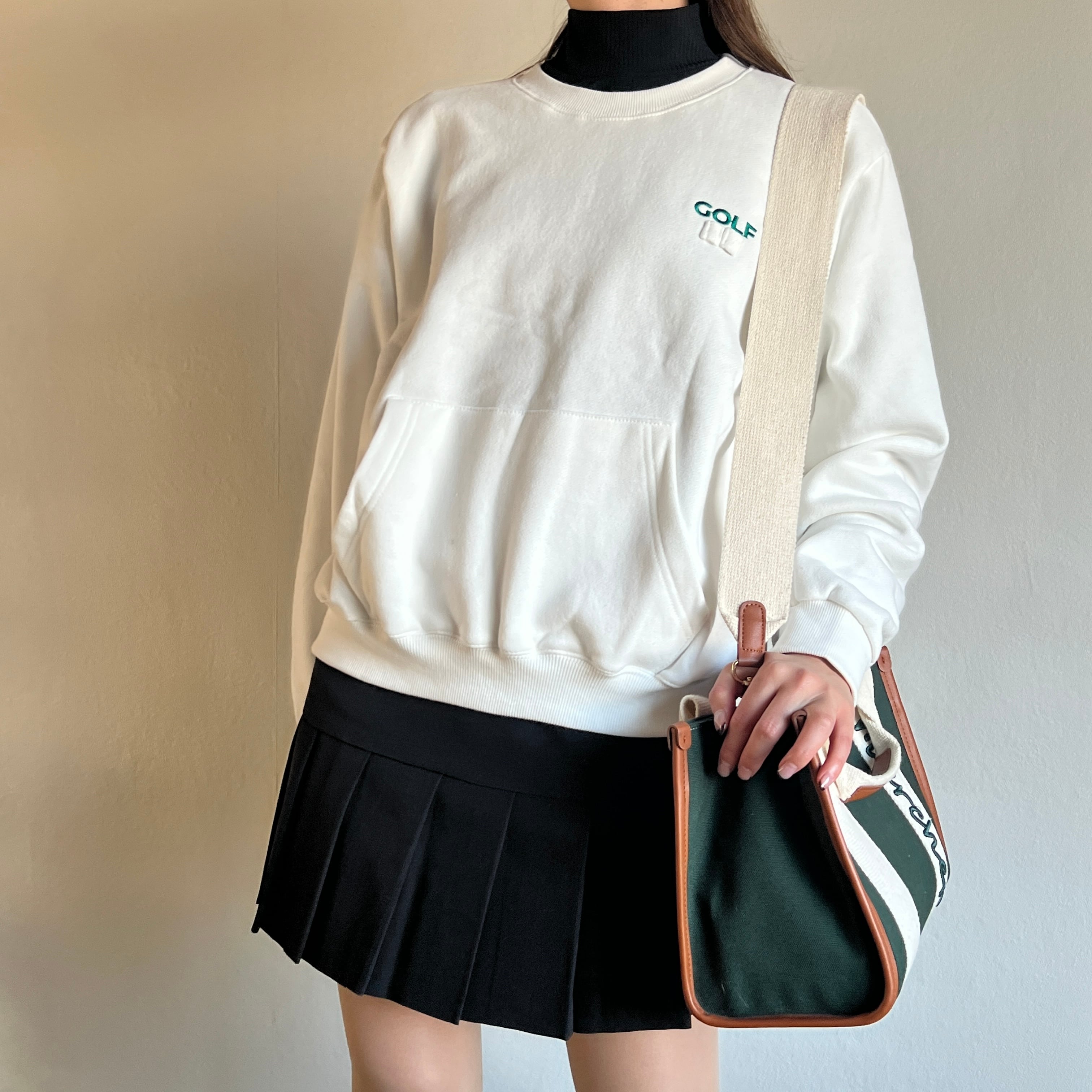 裏起毛タイプ】ゴルフ刺繍トレーナー(5color) | R.E.M GOLF｜韓国