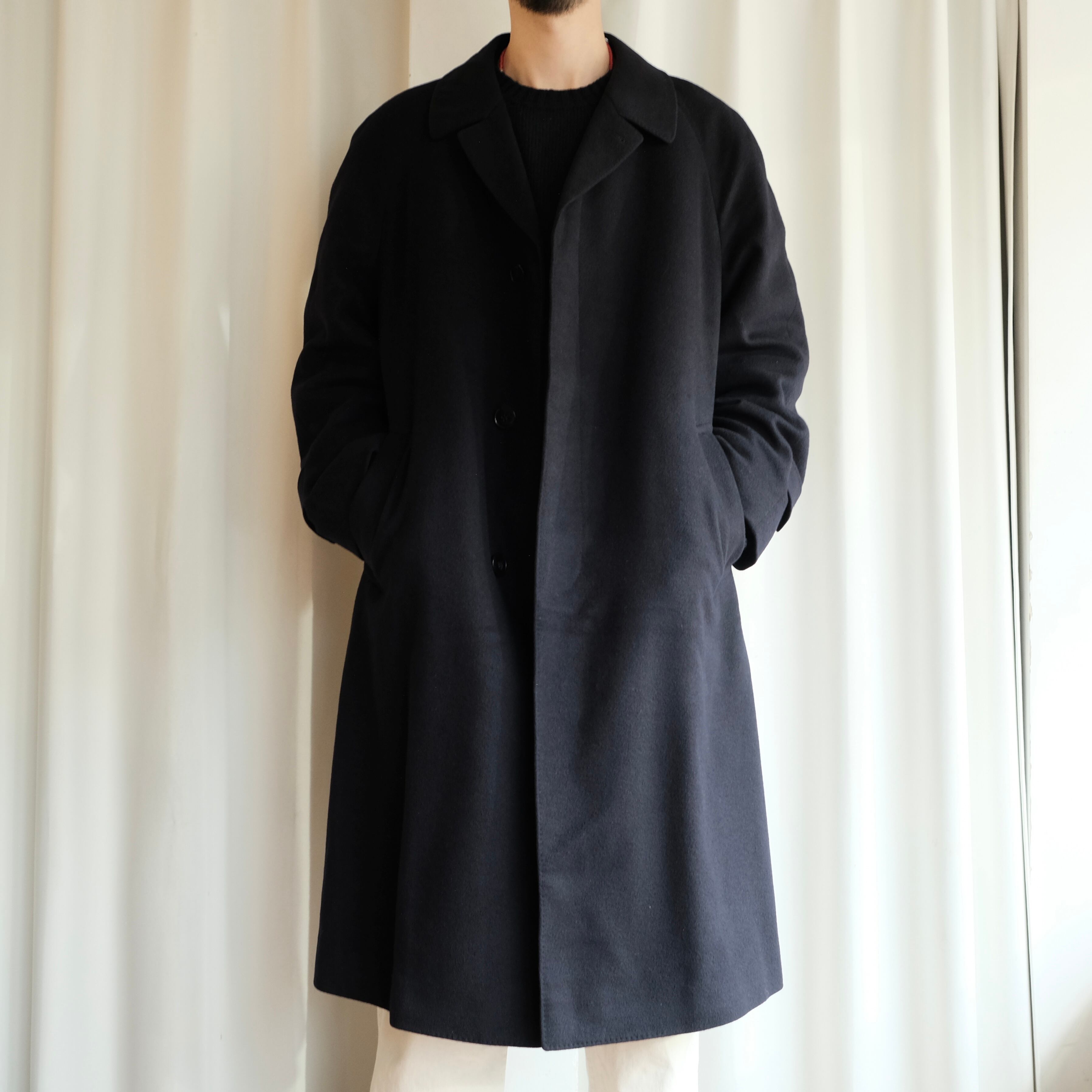 英国製 Moorbrook チェスター ロングコード ヘリンボーン カシミヤ 英国製 Moorbrook チェスター ロングコード ヘリンボーン カシミヤ