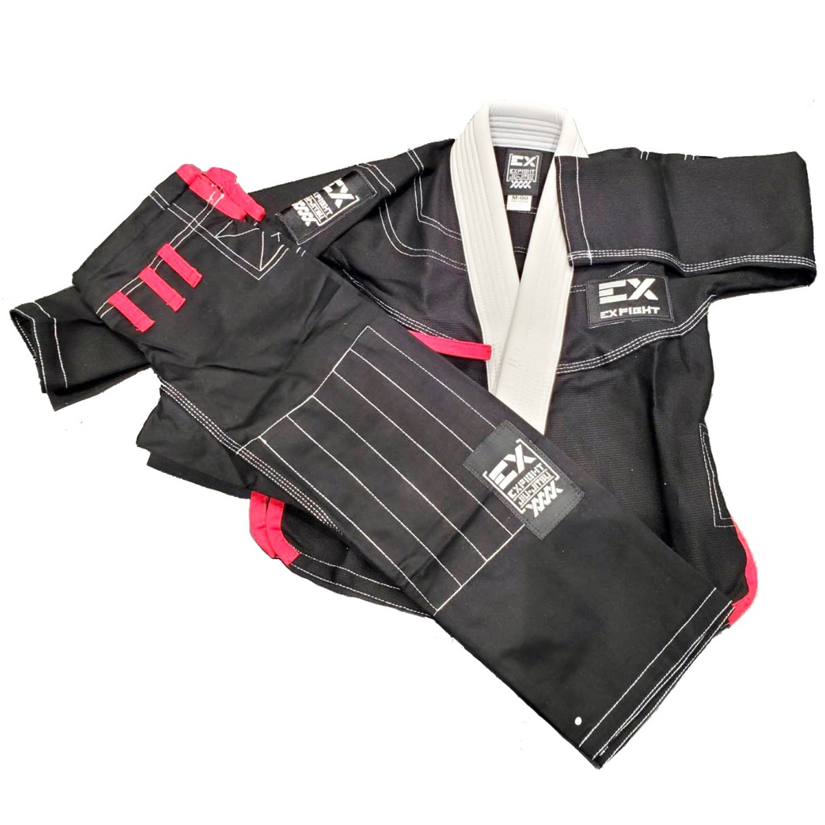 EXFIGHT オリジナル柔術着(上下1SET)／BLACK | EXFIGHT