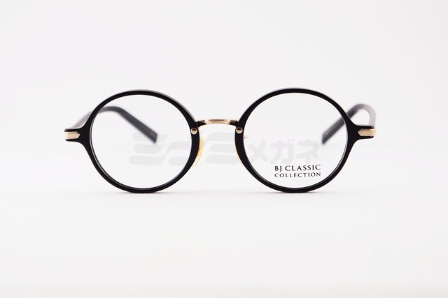 BJ CLASSIC メガネ COM-303PT C-1-1 ラウンド コンビネーション BJクラシック 鯖江 日本製 正規品-2枚目