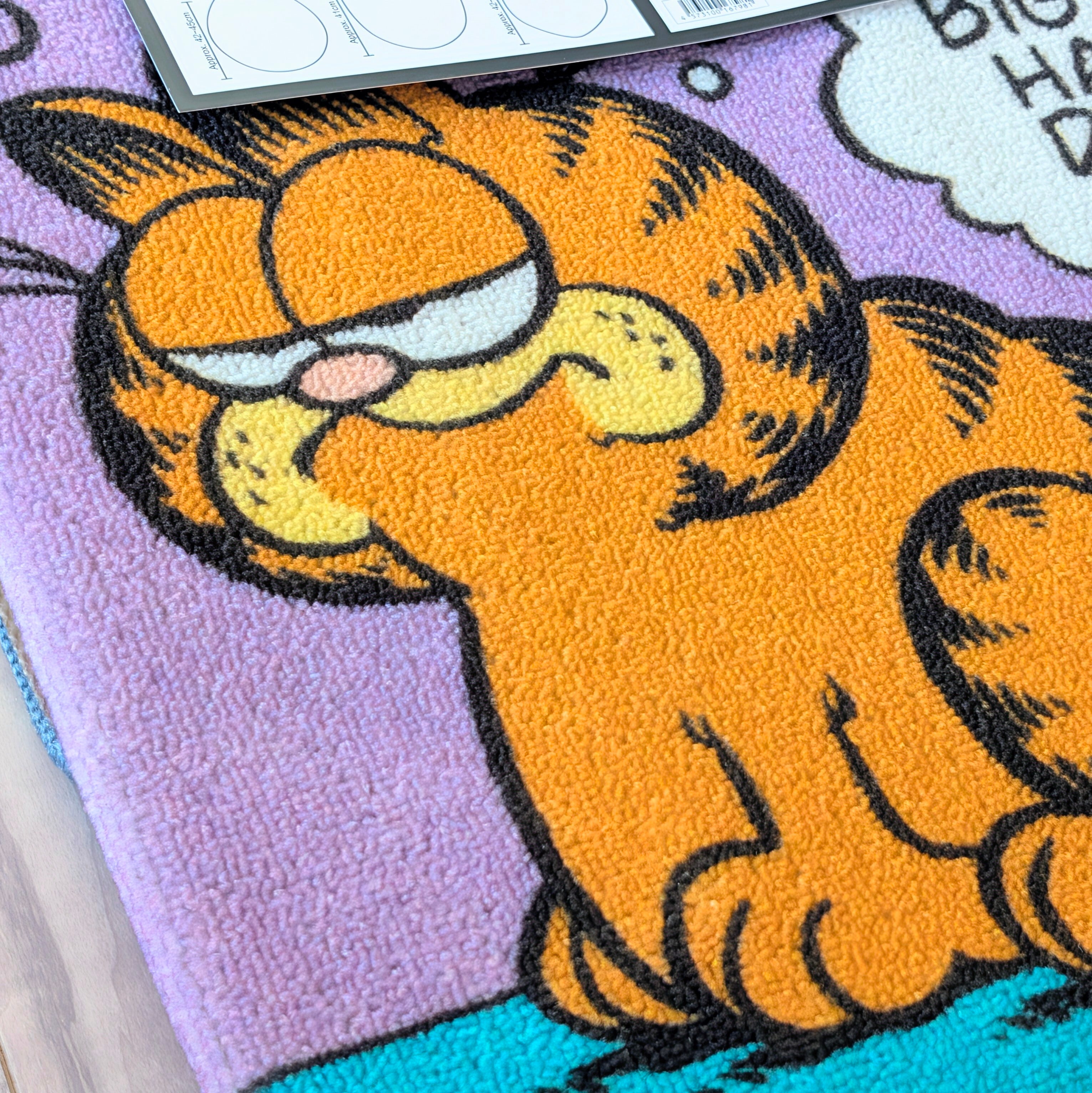 ✨️トイレもワクワクHAPPY✨️【 Garfield( ガーフィールド ) 】TOILET MAT & LID COVER トイレマット&蓋カバー (マット裏面滑り止め加工 ) / アメリカンマット / ふかふかマット〚アメリカン雑貨 アメトイ〛
