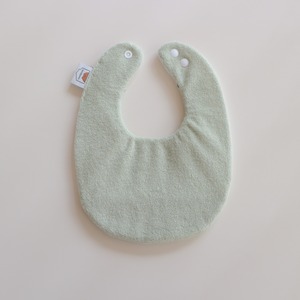 【完売】つみきどうぶつのおめかしbib（よもぎ）