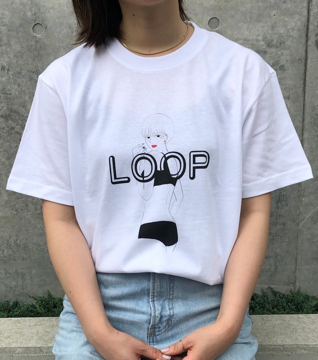 LOOP city girl tシャツ