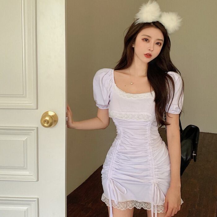 スカート サマースタイルスタンダードウェストドレス レトロ 夏物 フラワーデザイン ドラファッションホール53601780950