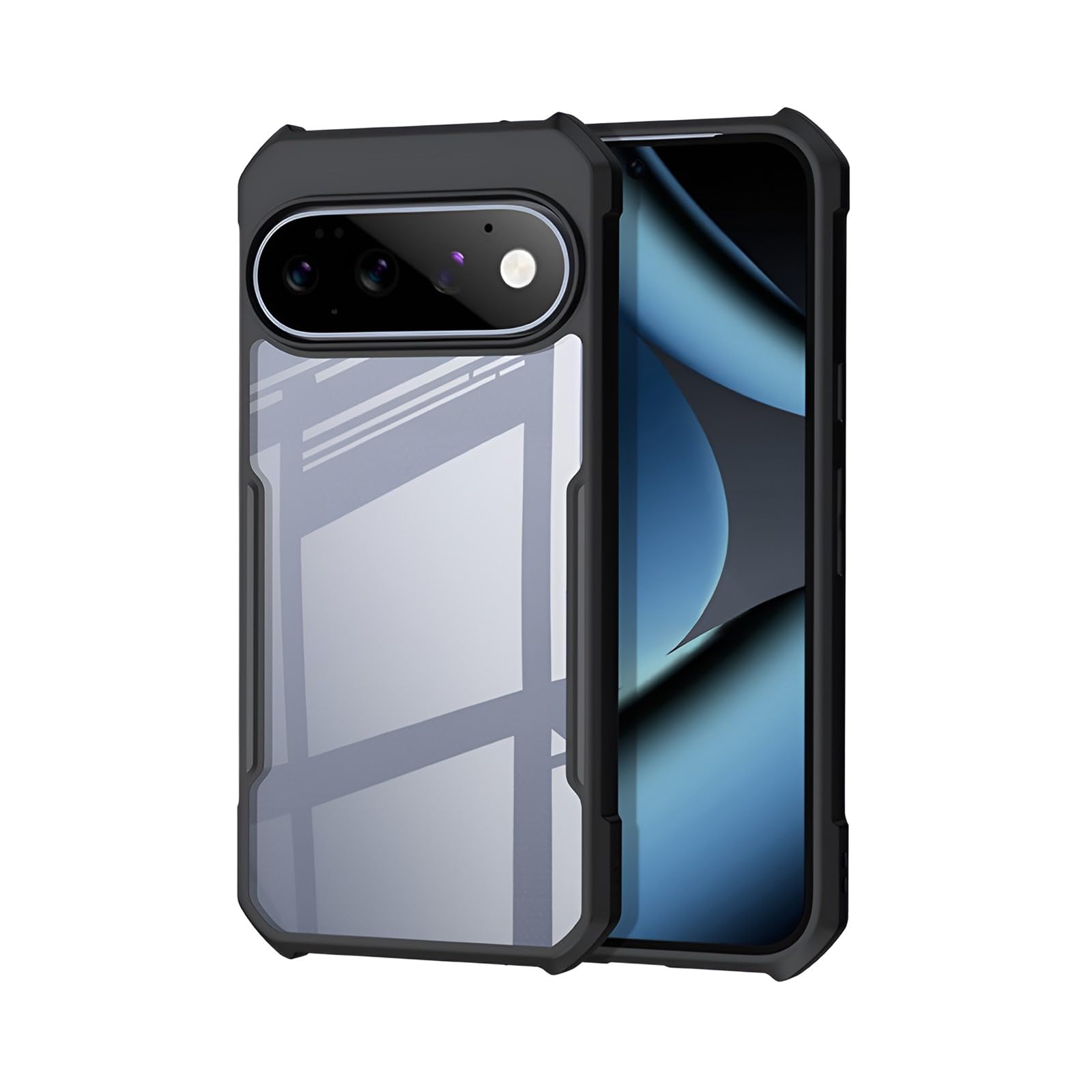Voltup スマホケース Google Pixel 11/Pixel 11 Pro 専用 SGS認証 耐衝撃 透明 バックパネル 黄ばみ防止