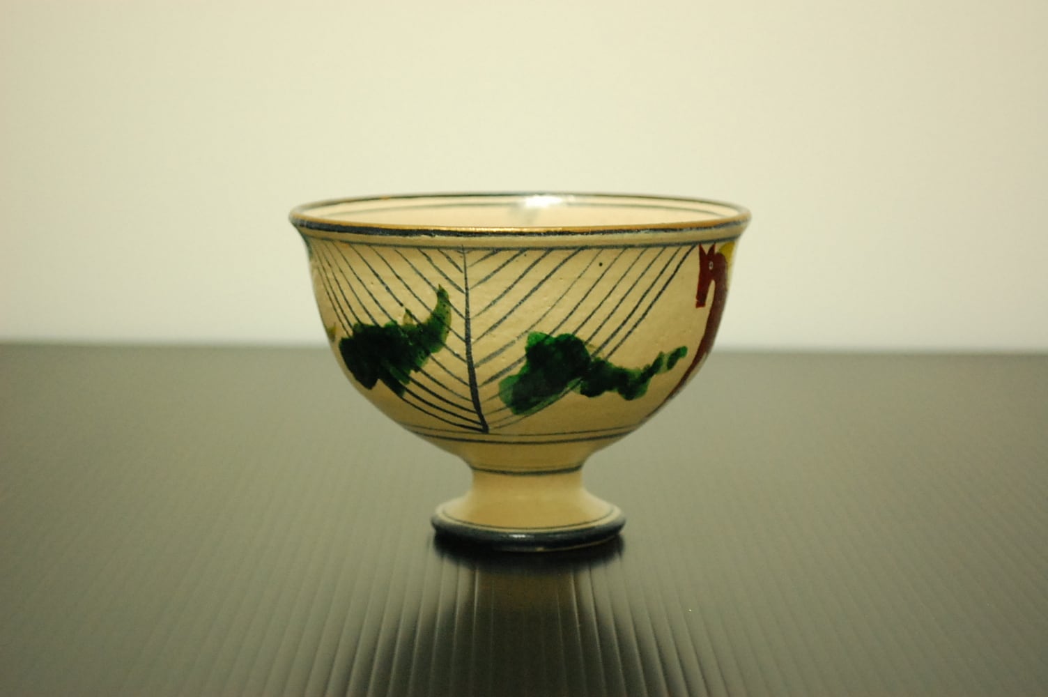 茶道具】青葉太陽 造 ラスター馬高杯茶碗 | 茶道具・趣味の陶器 萬谷