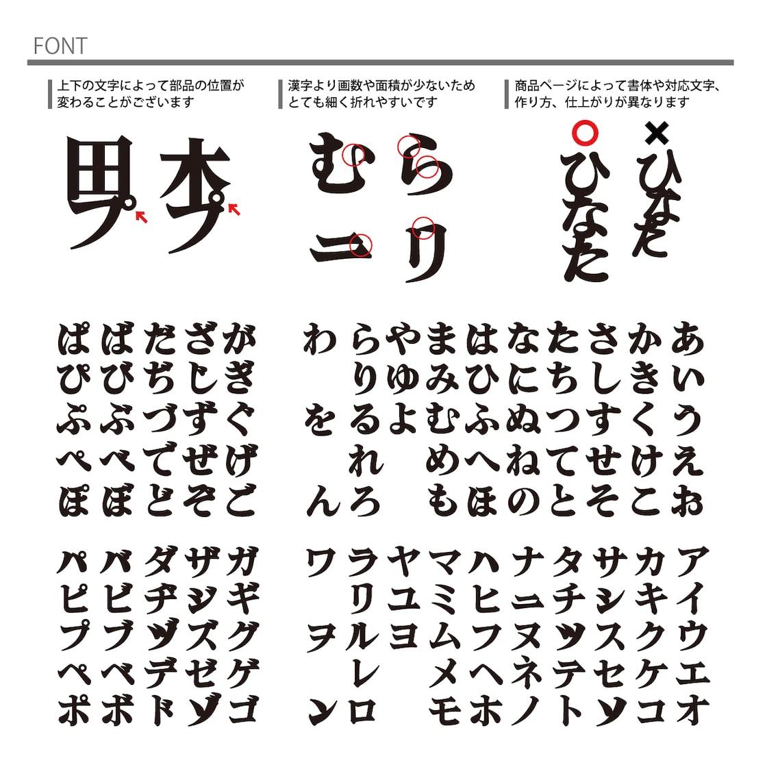 ネームボード ハングル ひらがな アルファベット 漢字 オーダー  