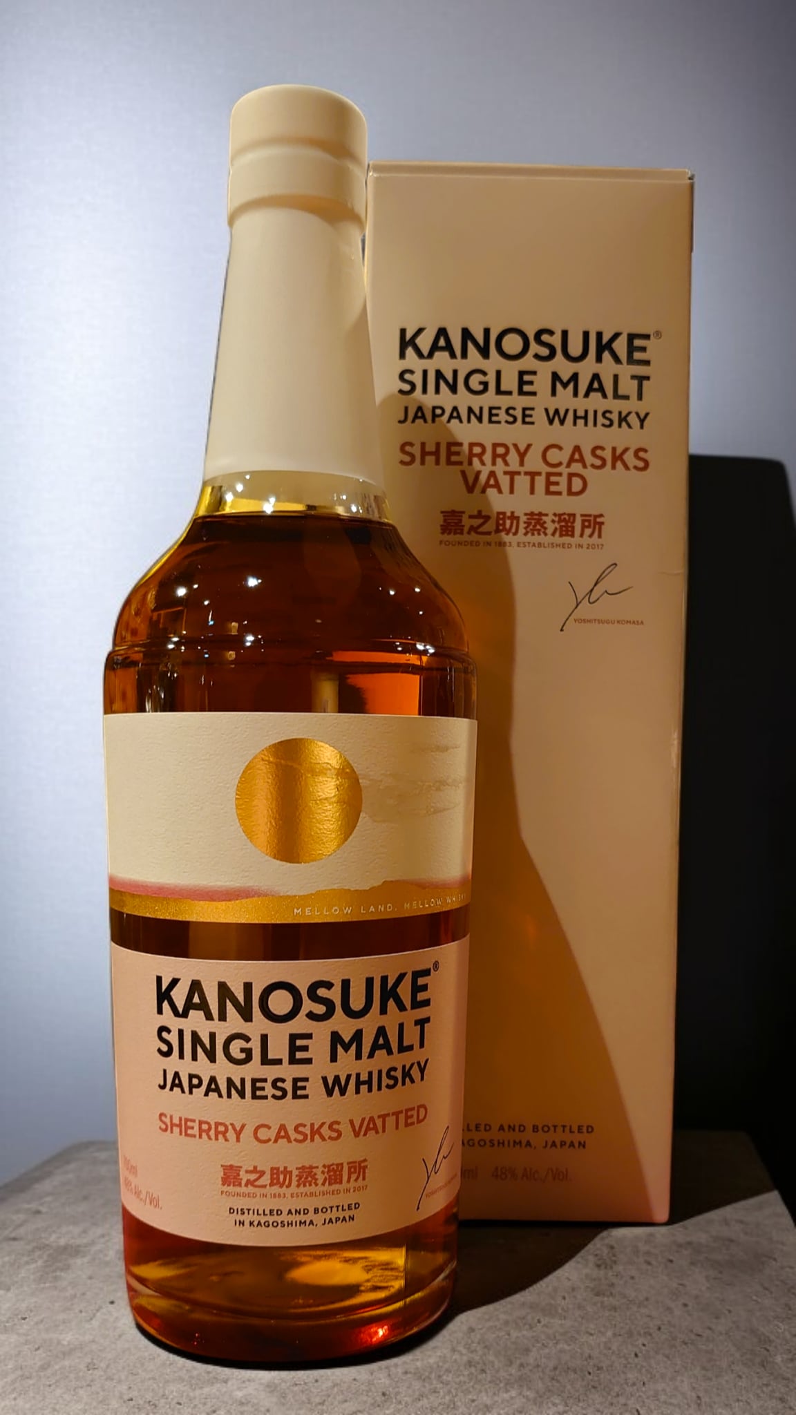 嘉之助シングルモルト SHERRY CASKS VATTED 700ml | お酒の販売専門店