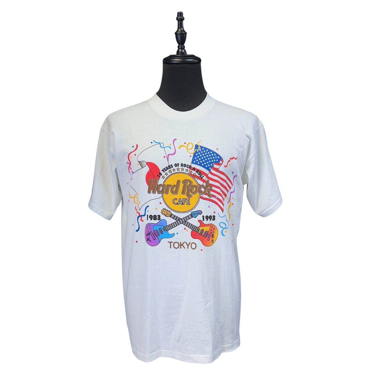 【Hard Rock Cafe】ハードロックカフェ 東京 10周年記念 Tシャツ/TOKYO 10th Anniversary Tシャツ 90’s L