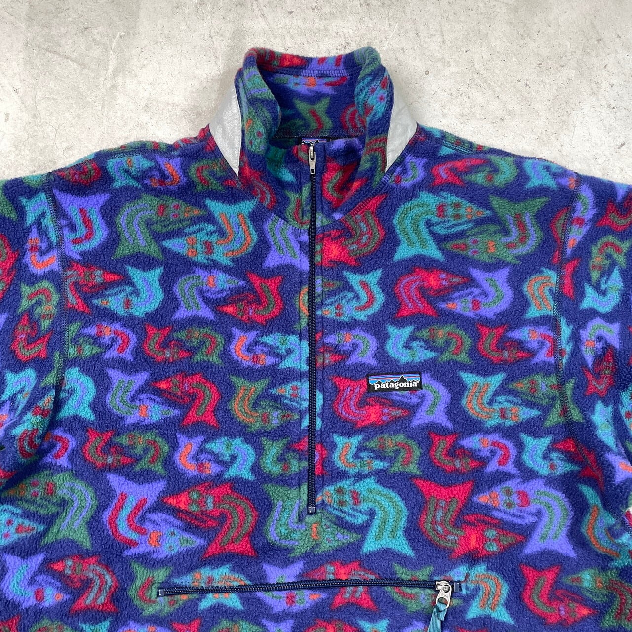97年製 USA製 patagonia パタゴニア シンチラフリースプルオーバー 総 