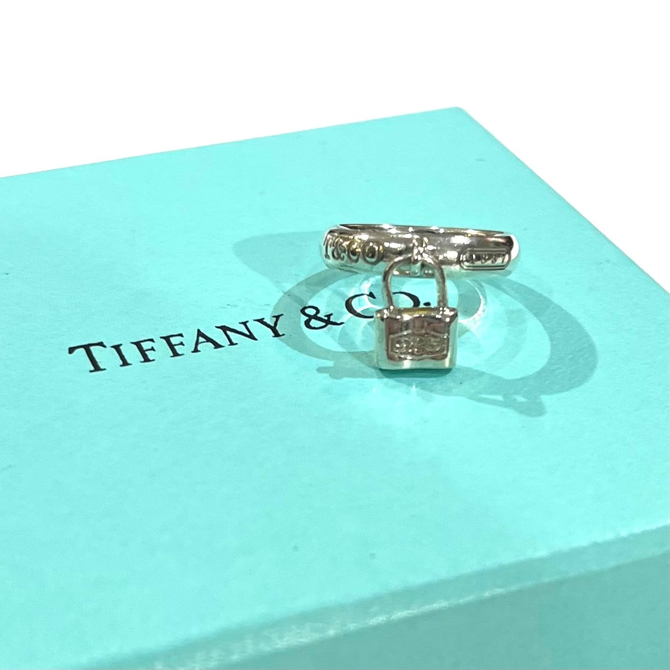 TIFFANY＆CO】【10号 】2376 1837 ティファニー ロックチャーム リング