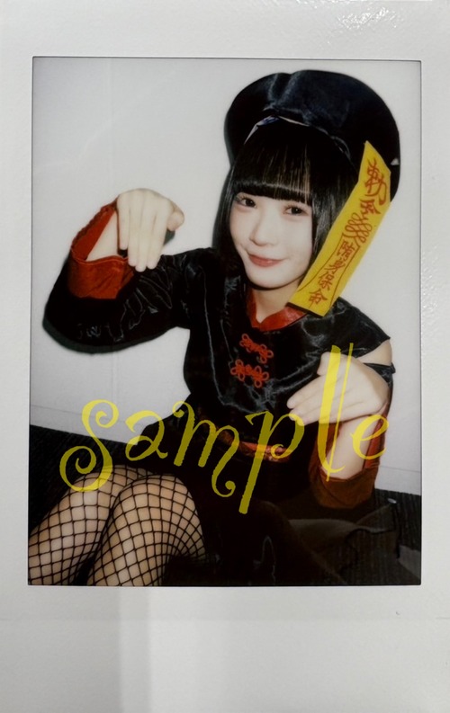 【クマリデパート】鈴音リン ハロウィンチェキ（サイン入り）