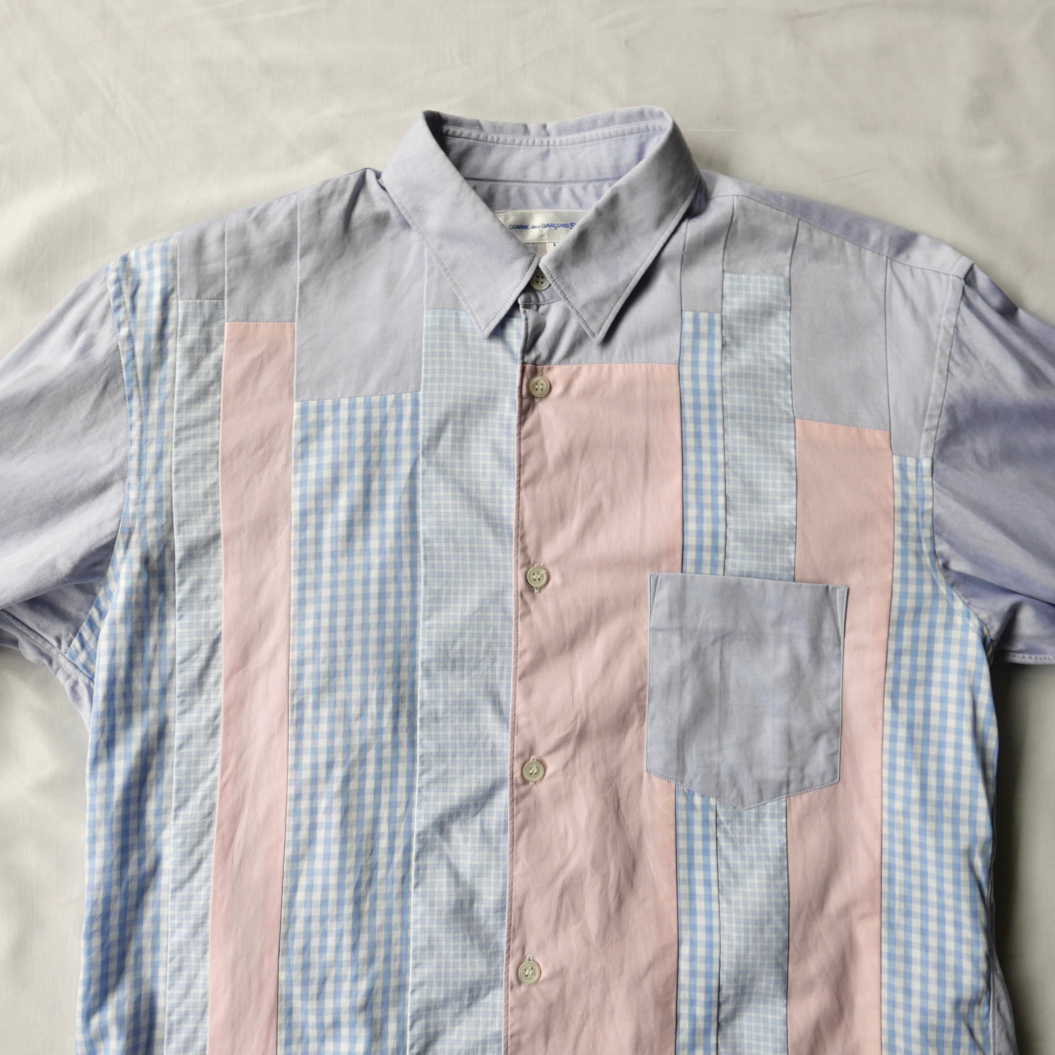 COMME des GARCONS SHIRT CRAZY COTTON CHECK SHIRT | safarionline