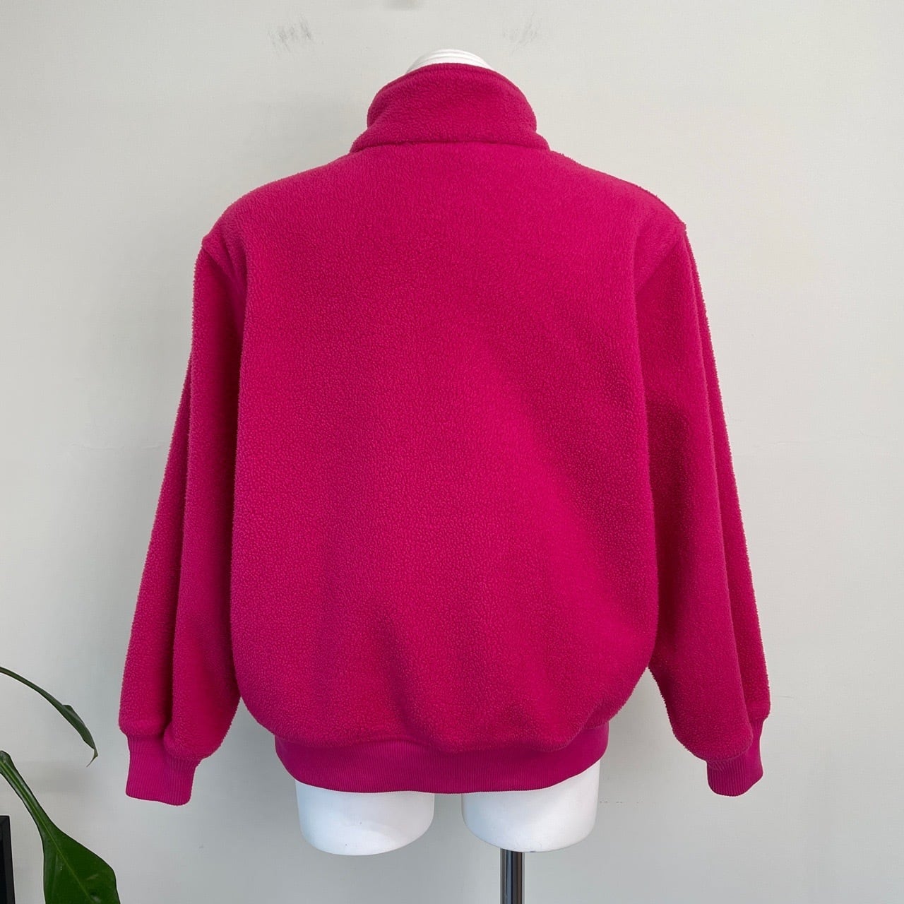 80s 90s USA製 Eddie Bauer フリースジャケット ピンク ヴィンテージ