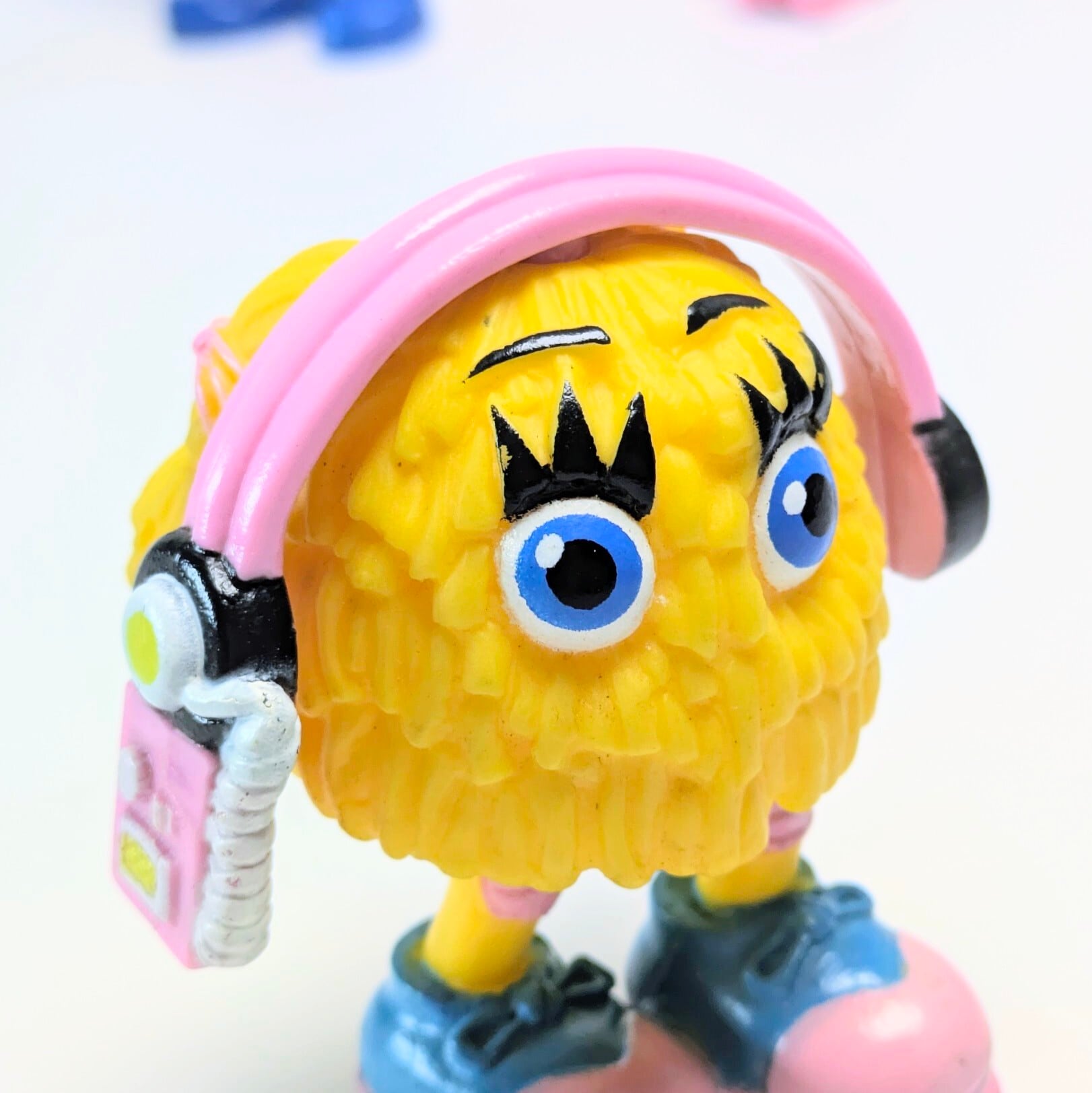 ☆VINTAGE 1989☆【 McDonald's / マクドナルド 】1989 McDonald's Happy Meal Toy "Funny Fry Friends" 『 Rollin' Rocker(ローラースケート) 』Happy Meal Toy / ミールトイ / フライキッズ / フライガイ / フライガール 〚アメリカン雑貨 アメトイ〛