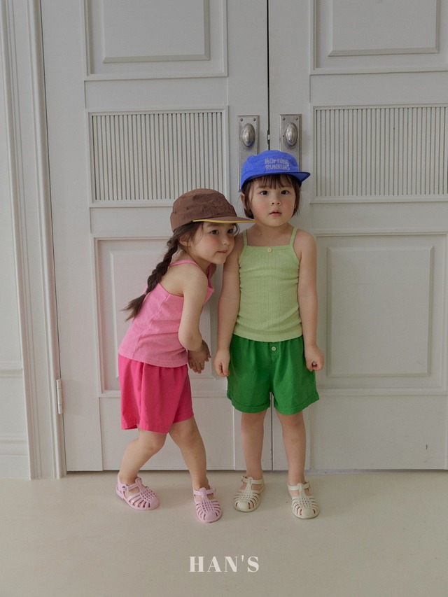 《送料無料》アイレットノースリーブ：kids【HANS】※お取り寄せ